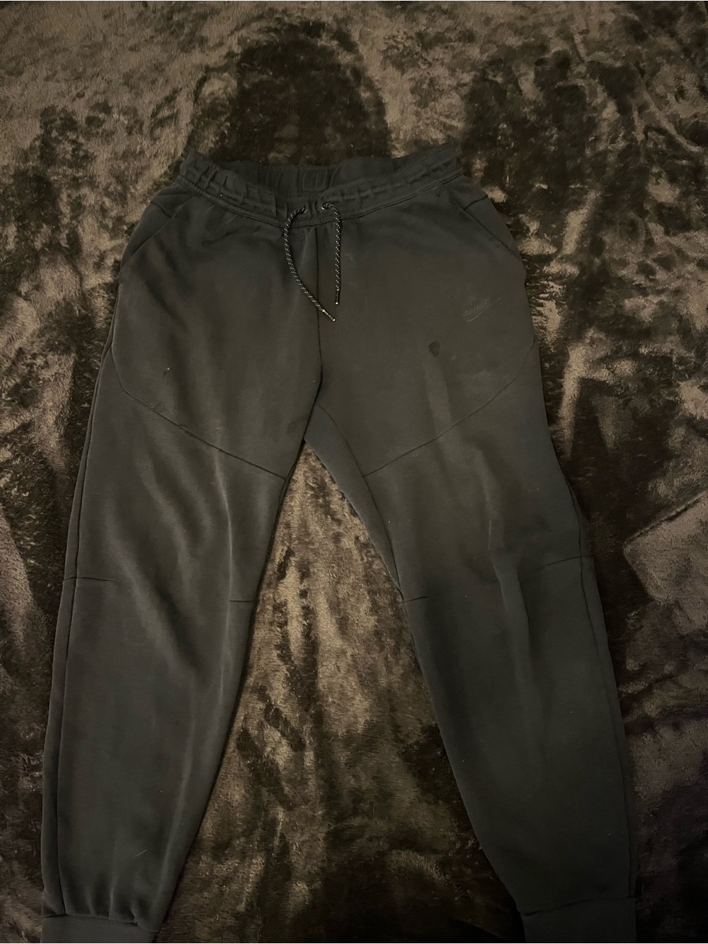 Nike Sportswear Tech Fleece Joggers Men's Black Size Medium